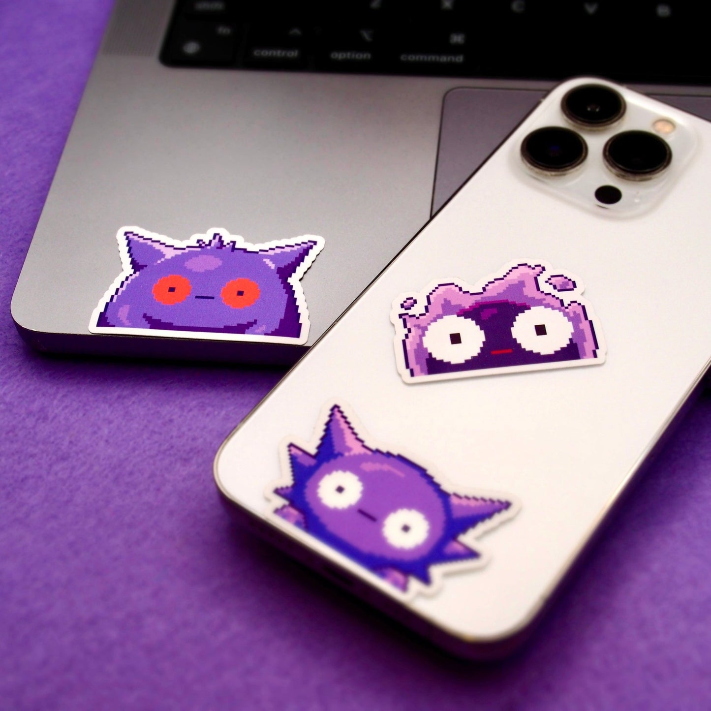 Anxious Ghosties Stickers - Calamori Designs