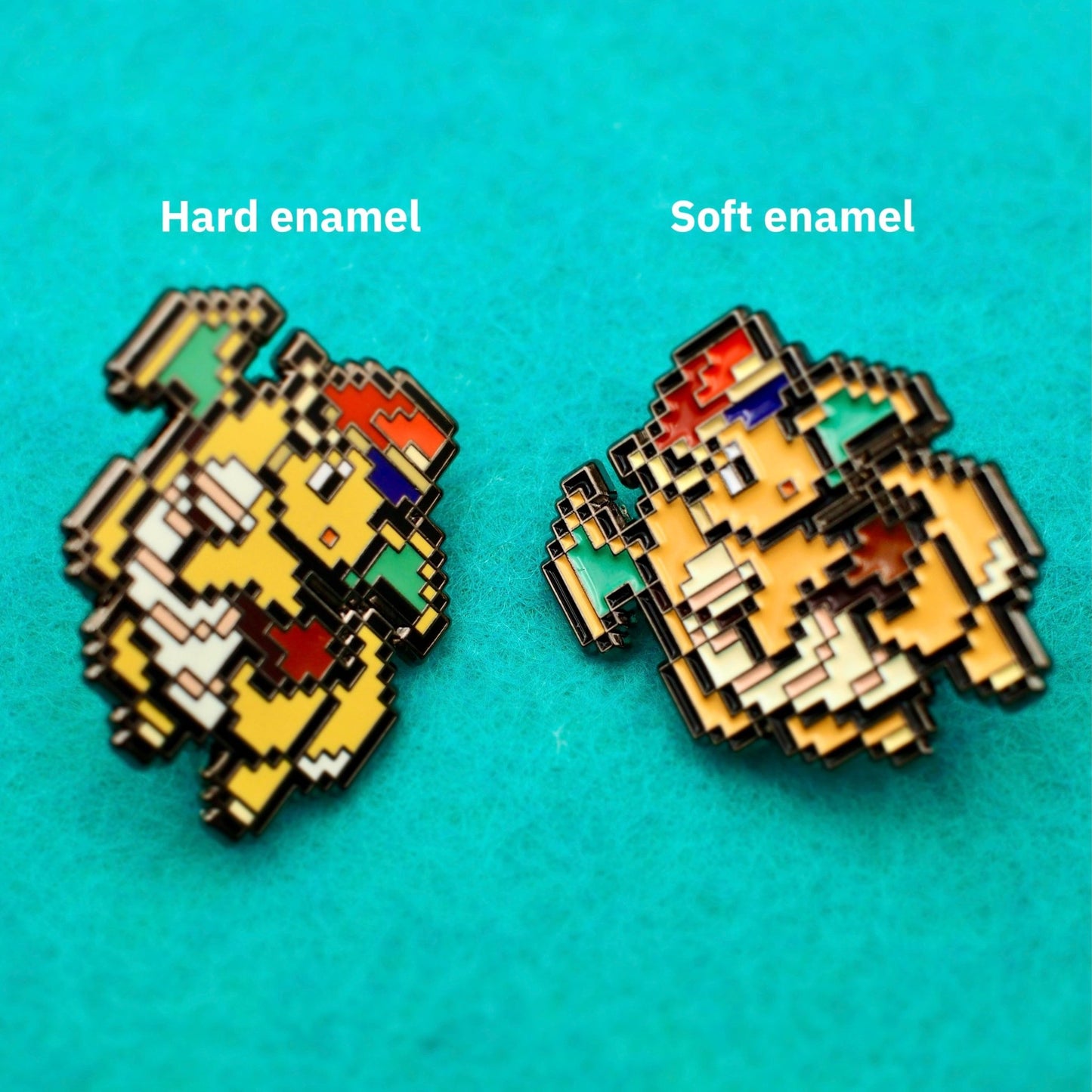 SPECIAL EDITION: Delivery Dragonite - Pixel Pokemon Enamel Pin - Calamori Designs