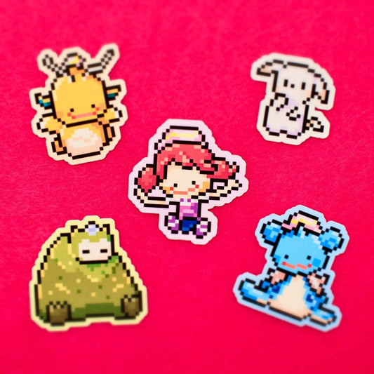 Pokemon Sticker Giveaway - Calamori Designs