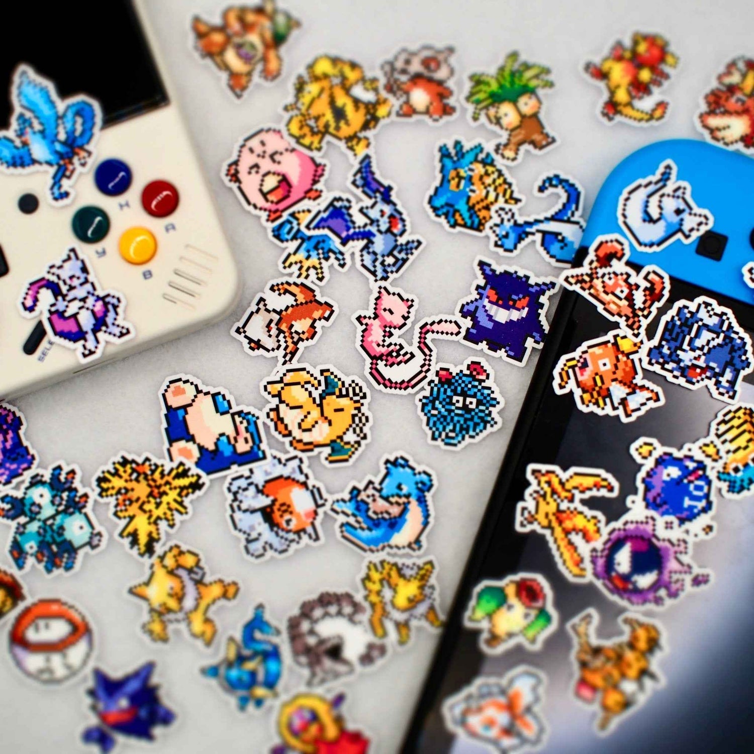 Kanto Dex Stickers - Calamori Designs