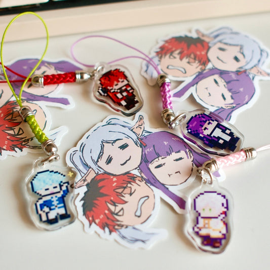 Frieren's Second Adventure - Trio Sticker - Calamori Designs