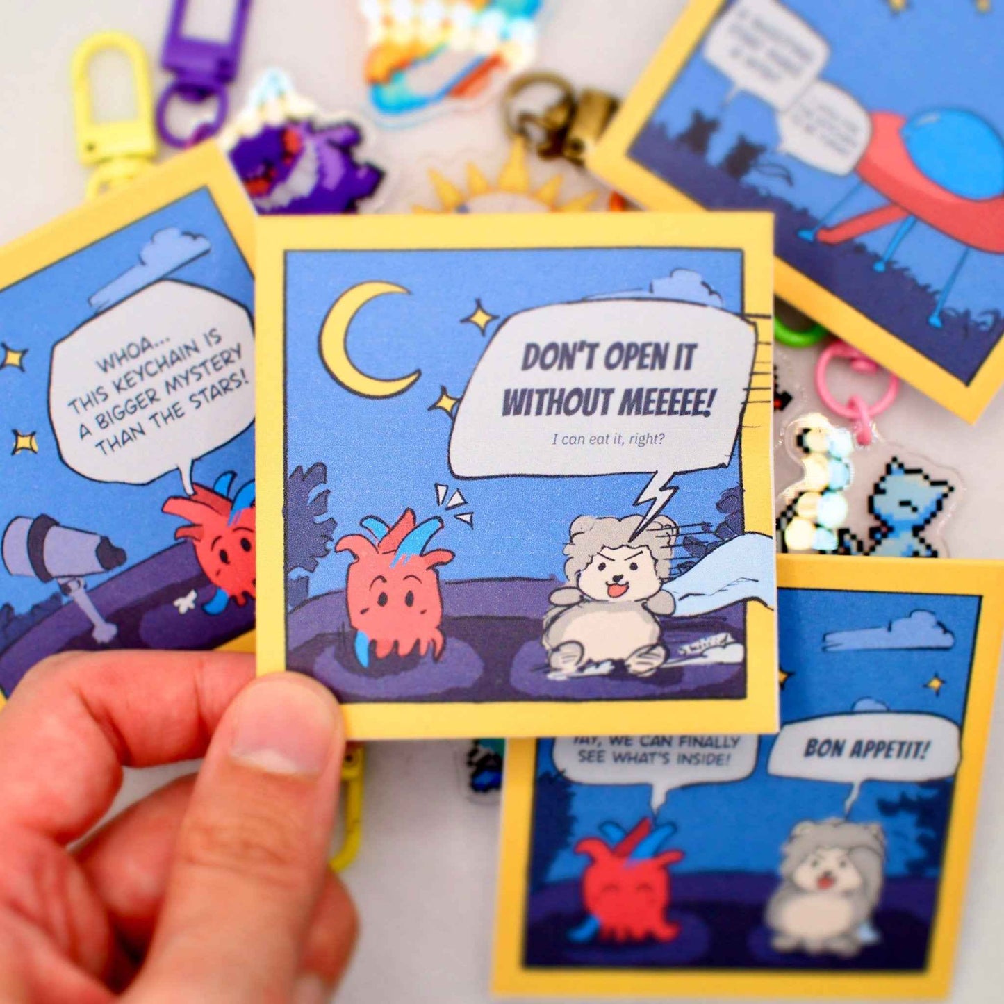 Keychain Blind Bag (Pokemon/Final Fantasy/Expedition 33)