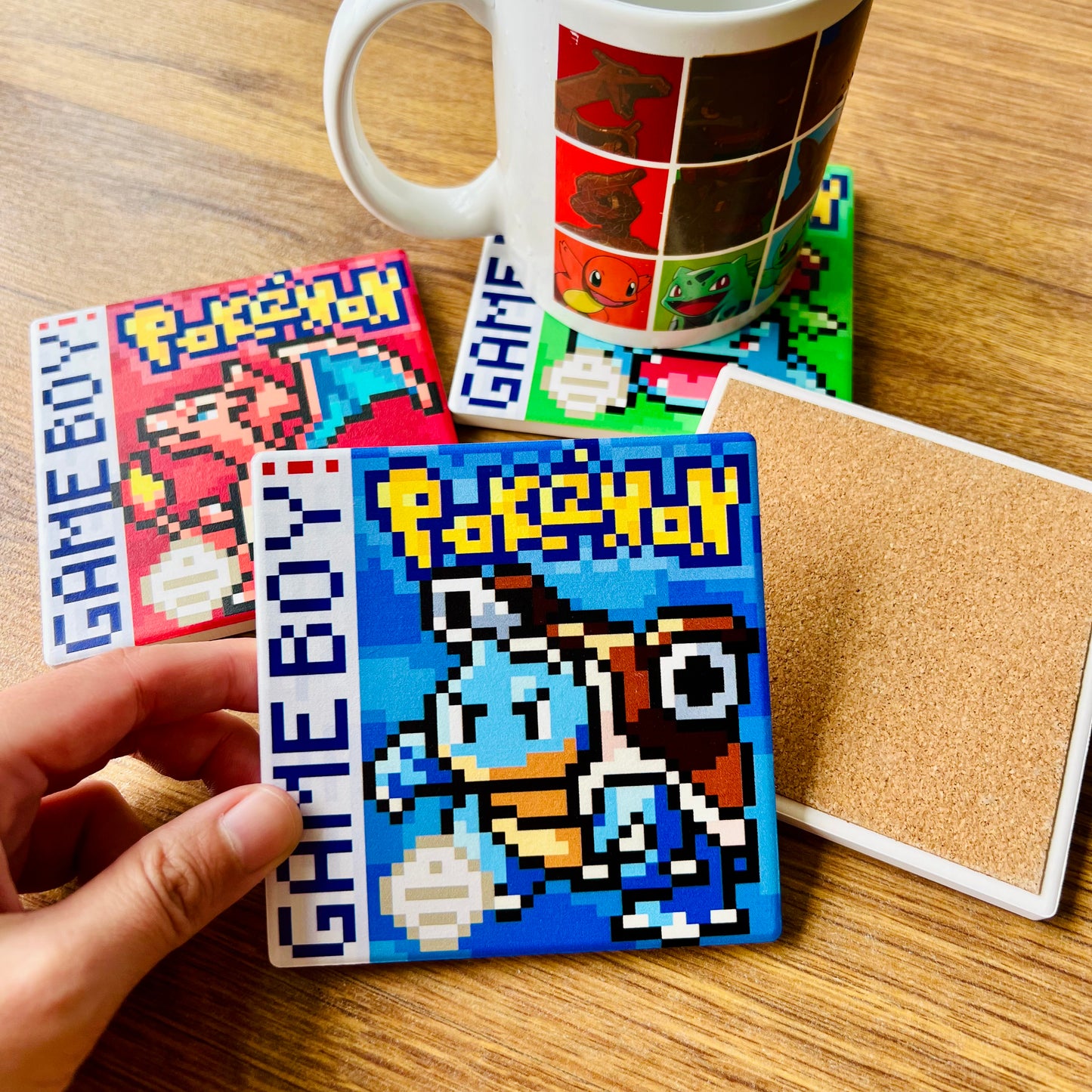 Gen 1 - Ceramic Coaster Set
