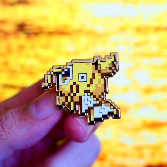 Shiny Magikarp - Pixel Pokemon Enamel Pin - Calamori Designs