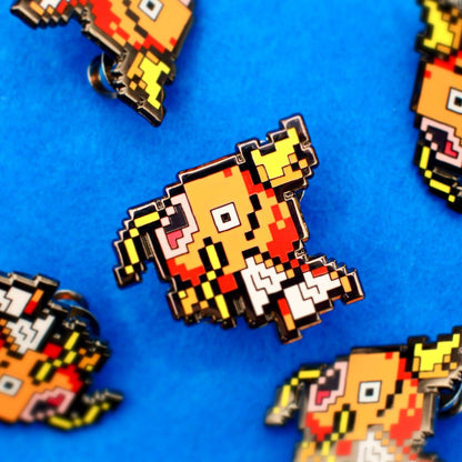 Magikarp - Pixel Pokemon Enamel Pin - Calamori Designs