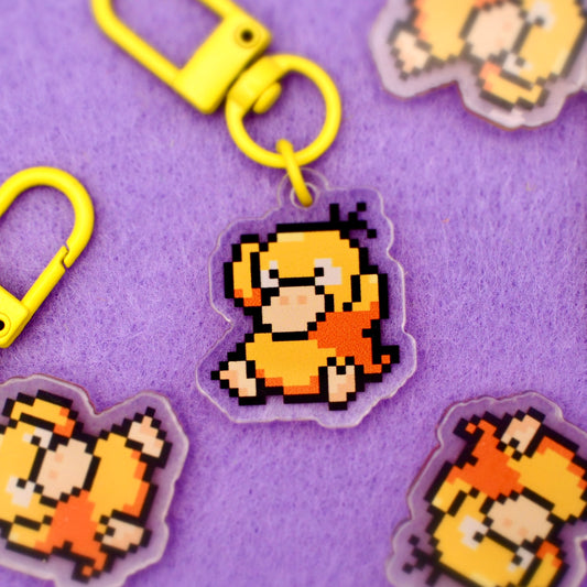 Psyduck Acrylic Keychain