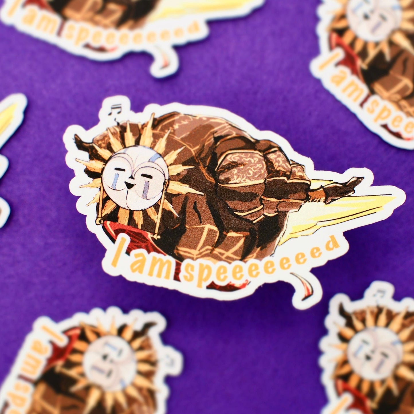 "I am speeeeed" Esquie - Clair Obscur: Expedition 33 Sticker - Calamori Designs