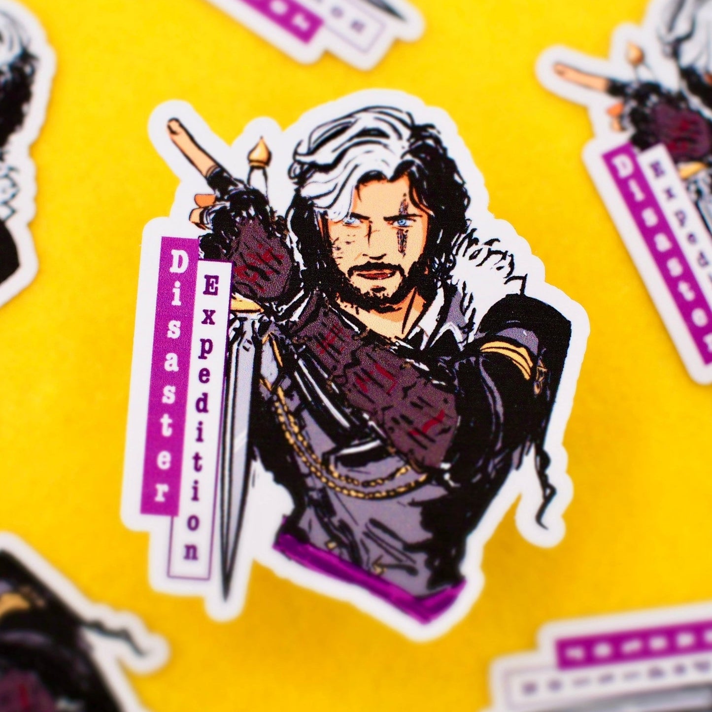 "Disaster expedition" Verso - Clair Obscur: Expedition 33 Sticker - Calamori Designs