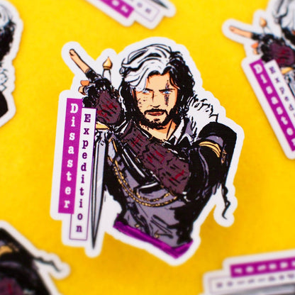 "Disaster expedition" Verso - Clair Obscur: Expedition 33 Sticker - Calamori Designs