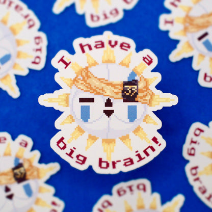 "I have a big brain!" Esquie - Clair Obscur: Expedition 33 Sticker - Calamori Designs