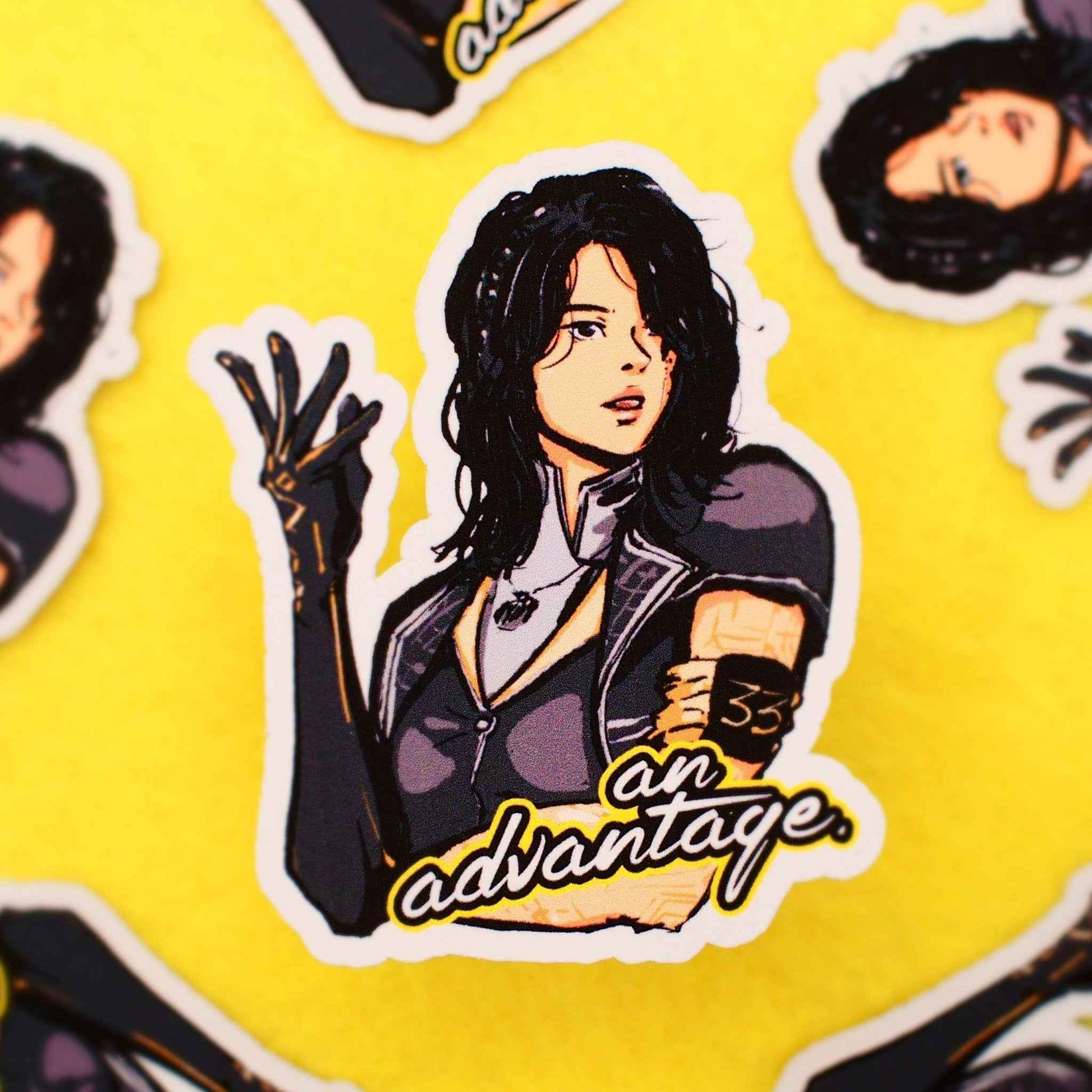 "An advantage" Lune - Clair Obscur: Expedition 33 Sticker - Calamori Designs