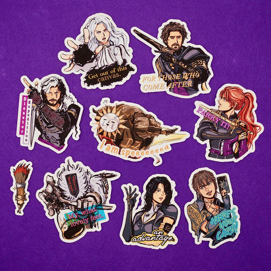 All Clair Obscur: Expedition 33 Characters Sticker Set - Calamori Designs
