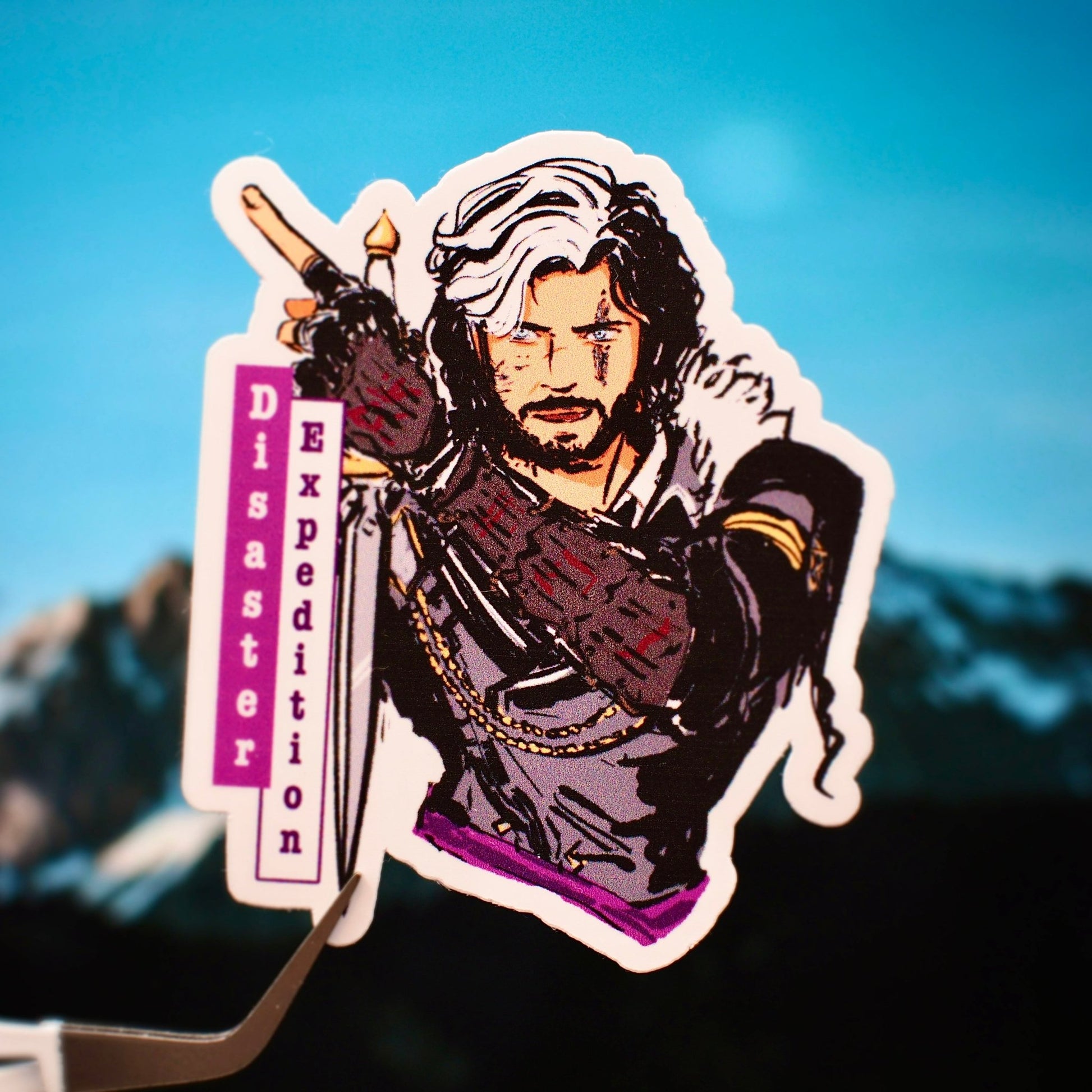 "Disaster expedition" Verso - Clair Obscur: Expedition 33 Sticker - Calamori Designs