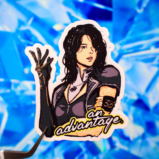"An advantage" Lune - Clair Obscur: Expedition 33 Sticker - Calamori Designs