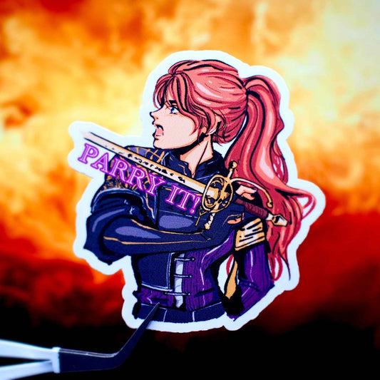 "Parry it!" Maelle - Clair Obscur: Expedition 33 Sticker