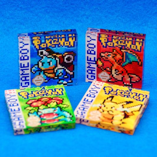 Gen 1 - Pokemon Acrylic Blocks/Desk Buddies - Calamori Designs