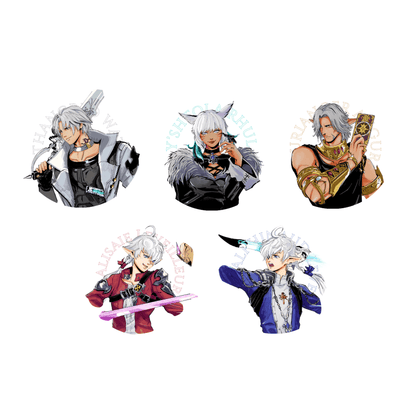 FFXIV Scions Stickers - Calamori Designs