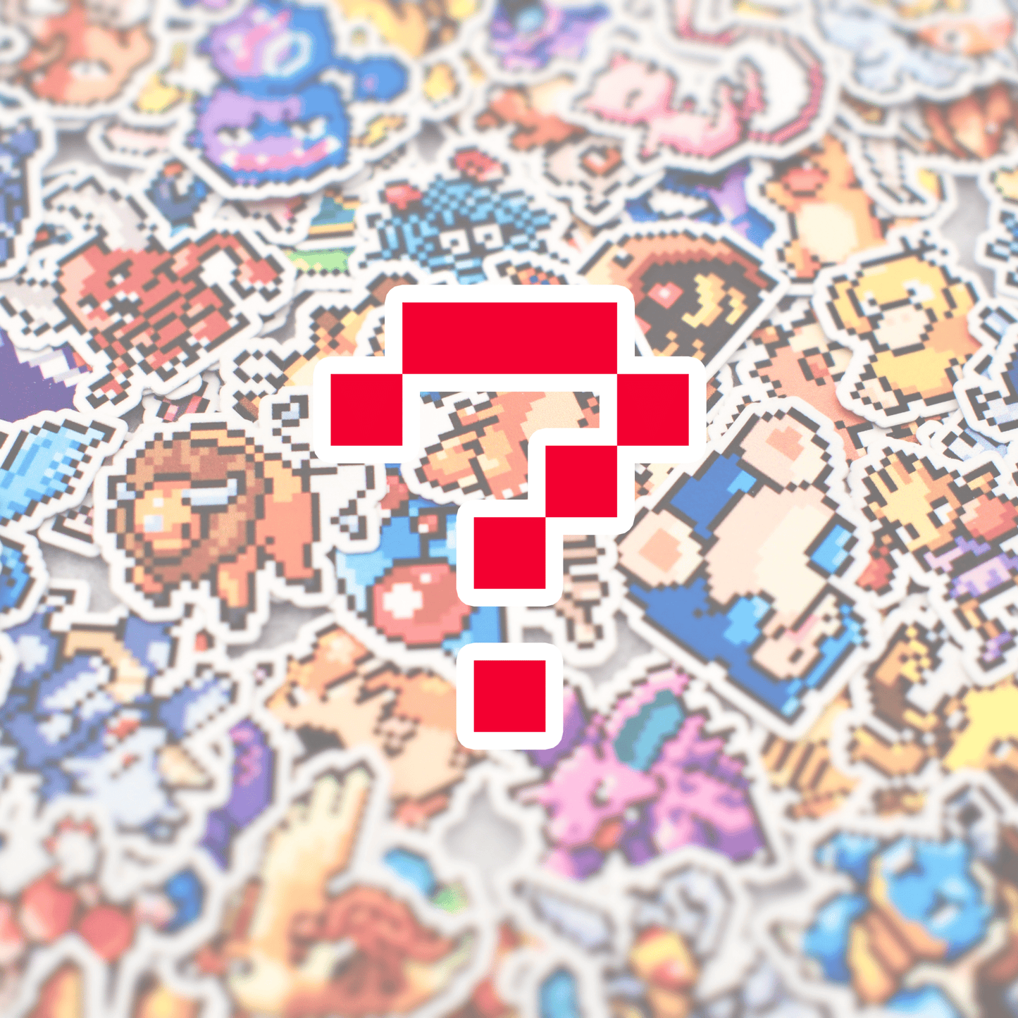Pixel Pokemon Mystery Mini Sticker Pack (Gen 1) - Calamori Designs