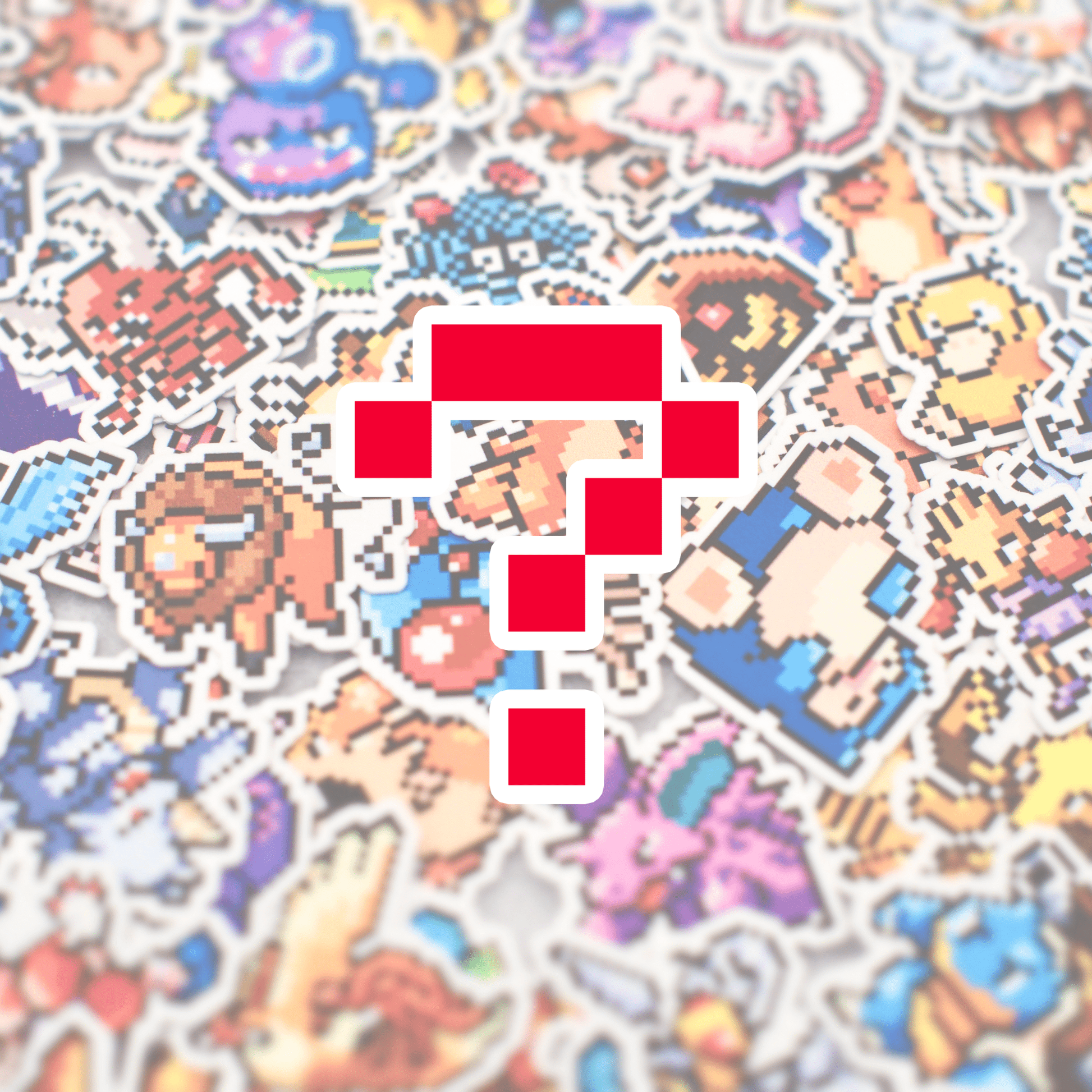 Pixel Pokemon Mystery Mini Sticker Pack (Gen 1) - Calamori Designs